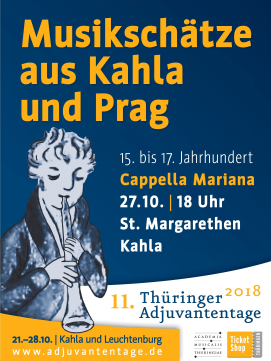 11. Thüringer Adjuvantentage 2018 - Festkonzert